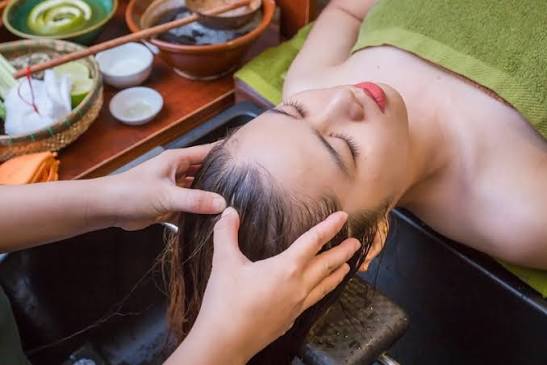 Gội Đầu Thảo Dược - Diamond Spa Yoga Gò Vấp